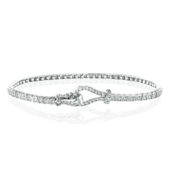 Simon G. Buckle Bracelet in 18k Gold with Diamonds Sale