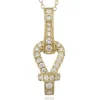 Simon G. Buckle Pendant Necklace in 18k Gold with Diamonds Discount