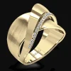 Simon G. Clio Fashion Ring In 18k Gold With Diamonds Fashion