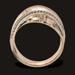 Simon G. Clio Fashion Ring In 18k Gold With Diamonds Fashion