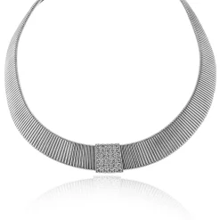 Simon G. Collar Necklace in 18k Gold with Diamonds Hot