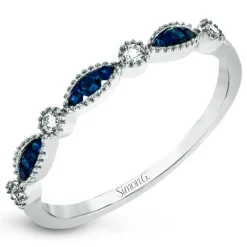 Simon G. Color Gemstone Fashion Ring in 18k Gold with Diamonds Sale