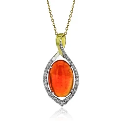 Simon G. Color Pendant in 18k Gold with Diamonds Online