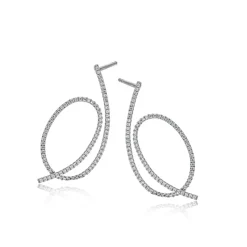 Simon G. Earrings in 18k Gold with Diamonds Online