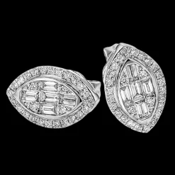 Simon G. Earrings in 18k Gold with Diamonds New