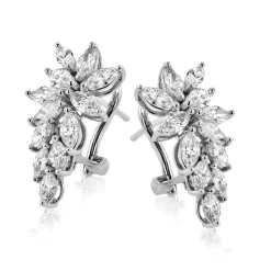 Simon G. Earrings in 18k Gold with Diamonds Clearance