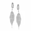 Simon G. Fallen Leaves Earrings in 18k Gold with Diamonds Sale