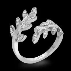 Simon G. Fallen Leaves Fashion Ring In 18k Gold With Diamonds Online