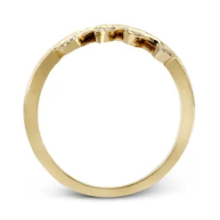Simon G. Fallen Leaves Fashion Ring In 18k Gold With Diamonds Online