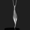 Simon G. Fallen Leaves Pendant Necklace in 18k Gold with Diamonds Clearance