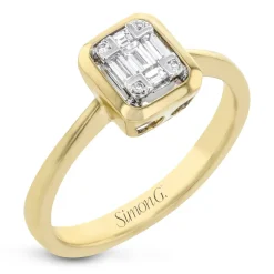 Simon G. Fashion Ring in 18k Gold With Diamonds Hot