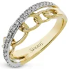 Simon G. Fashion Ring In 18k Gold With Diamonds Sale