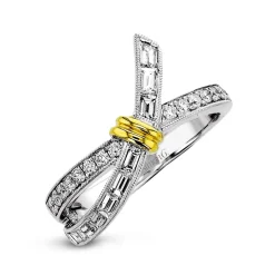 Simon G. Fashion Ring In 18k Gold With Diamonds Sale