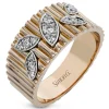 Simon G. Fashion Ring In 18k Gold With Diamonds New
