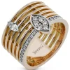 Simon G. Fashion Ring In 18k Gold With Diamonds Discount