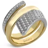 Simon G. Fashion Ring in 18k Gold with Diamonds Sale
