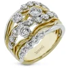 Simon G. Fashion Ring In 18k Gold With Diamonds Discount
