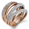 Simon G. Fashion Ring in 18k Gold with Diamonds New