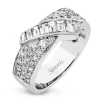 Simon G. Fashion Ring in 18k Gold With Diamonds Outlet