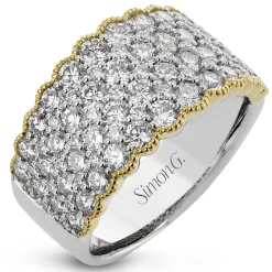 Simon G. Fashion Ring In 18k Gold With Diamonds Outlet