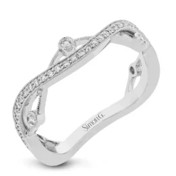 Simon G. Fashion Ring In 18k Gold With Diamonds Outlet