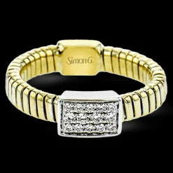 Simon G. Fashion Ring in 18k Gold With Diamonds Discount