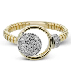 Simon G. Fashion Ring in 18k Gold with Diamonds Clearance