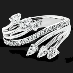 Simon G. Fashion Ring in 18k Gold with Diamonds Online