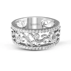 Simon G. Fashion Ring in 18k Gold with Diamonds Best