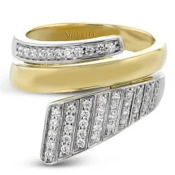 Simon G. Fashion Ring in 18k Gold with Diamonds Sale