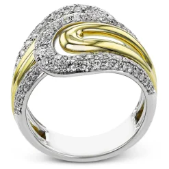 Simon G. Fashion Ring in 18k Gold with Diamonds Hot