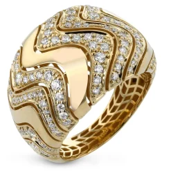 Simon G. Fashion Ring In 18k Gold With Diamonds Discount