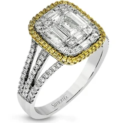 Simon G. Fashion Ring In 18k Gold With Diamonds Online
