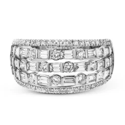 Simon G. Fashion Ring in 18k Gold with Diamonds Hot