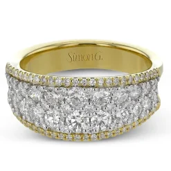 Simon G. Fashion Ring In 18k Gold With Diamonds Online