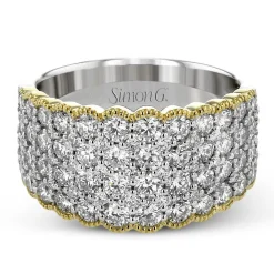 Simon G. Fashion Ring In 18k Gold With Diamonds Outlet