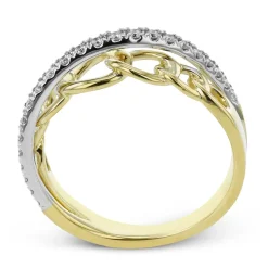 Simon G. Fashion Ring In 18k Gold With Diamonds Sale