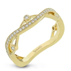 Simon G. Fashion Ring In 18k Gold With Diamonds Outlet
