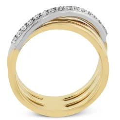 Simon G. Fashion Ring in 18k Gold with Diamonds Discount
