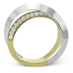 Simon G. Fashion Ring in 18k Gold with Diamonds Outlet