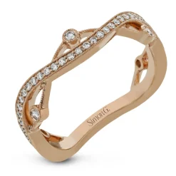 Simon G. Fashion Ring In 18k Gold With Diamonds Outlet