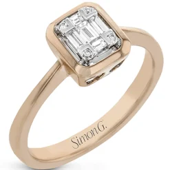 Simon G. Fashion Ring in 18k Gold With Diamonds Hot