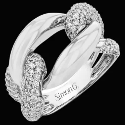 Simon G. Fashion Ring in 18k Gold With Diamonds Discount