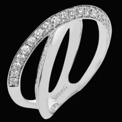 Simon G. Fashion Ring in 18k Gold with Diamonds Outlet