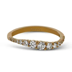 Simon G. Fashion Ring In 18k Gold With Diamonds Fashion