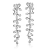 Simon G. Flower Drop Earrings in 18k Gold with Diamonds Best