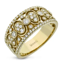 Simon G. Harmonie Fashion Ring In 18k Gold With Diamonds Sale