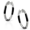 Simon G. Hoop Earrings in 18k Gold with Diamonds Online