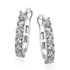 Simon G. Hoop Earrings in 18k Gold with Diamonds Clearance