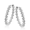 Simon G. Hoop Earrings in 18K Gold with Diamonds Fashion